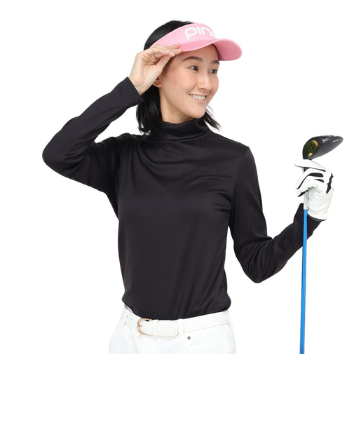 ピン（PING）ゴルフウェア スムースタートルネック 長袖シャツ 622-4266800-010