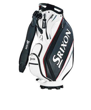 ゴルフ 軽量 キャディバッグ カート式 10型 GGC-S205 WH/BK