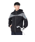 ルコックスポルティフ（lecoqsportif）ゴルフウェア アウター ストレッチフォーサー フード付き 起毛 裏地 ブルゾン QGMWJK05 BK00