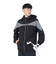ルコックスポルティフ（lecoqsportif）ゴルフウェア アウター ストレッチフォーサー フード付き 起毛 裏地 ブルゾン QGMWJK05 BK00