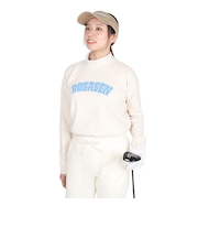 ROSASEN(ROSASEN)ゴルフウェア マイクロフリース長袖モックネックシャツ 045-22011-006-24AW
