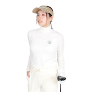 ROSASEN（ROSASEN）ゴルフウェア 吸湿発熱 プレスウォームベア天竺長袖ハイネックシャツ 045-22012-005-24AW