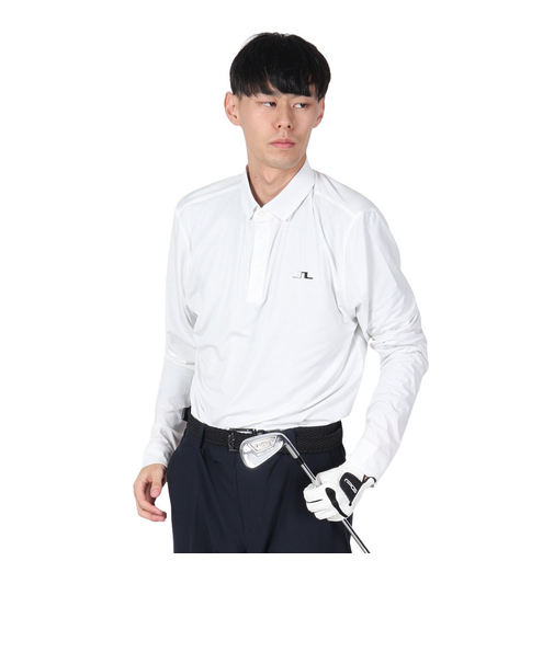 J.LINDEBERG（J.LINDEBERG）ゴルフウェア Florian 長袖ポロシャツ 071-22911-0004