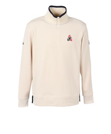 ゴルフウェア 吸水速乾 GB GOLF ハーフジップスウェット 311QD422-C18