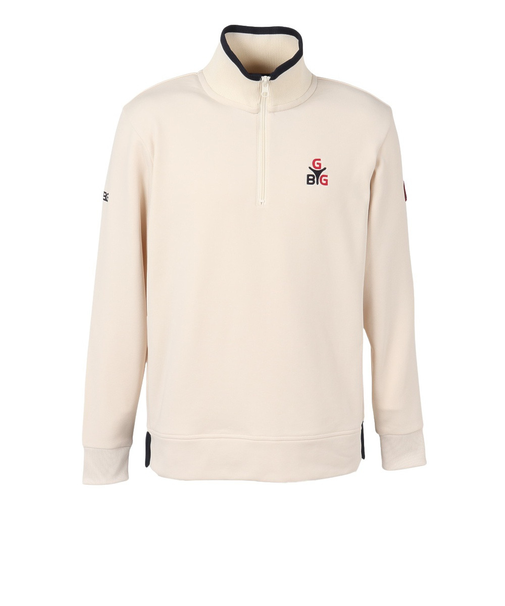 ゴルフウェア 吸水速乾 GB GOLF ハーフジップスウェット 311QD422-C18