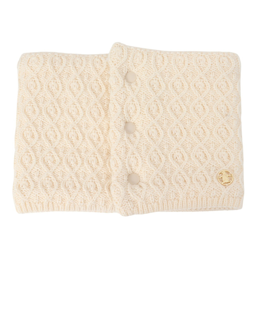 マンシング（MUNSING）ゴルフ ニット編みネックウォーマー MG4FNW52L WH00