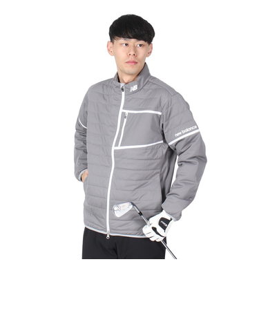 ニューバランス（new balance）ゴルフウェア アウター 撥水 パデッド フルジップ ブルゾン 012-4220006-023