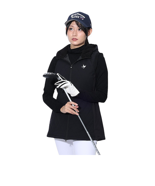 クランク（CLUNK）ゴルフウェア 中綿コンビワンピース CL5SUQ14 BLK