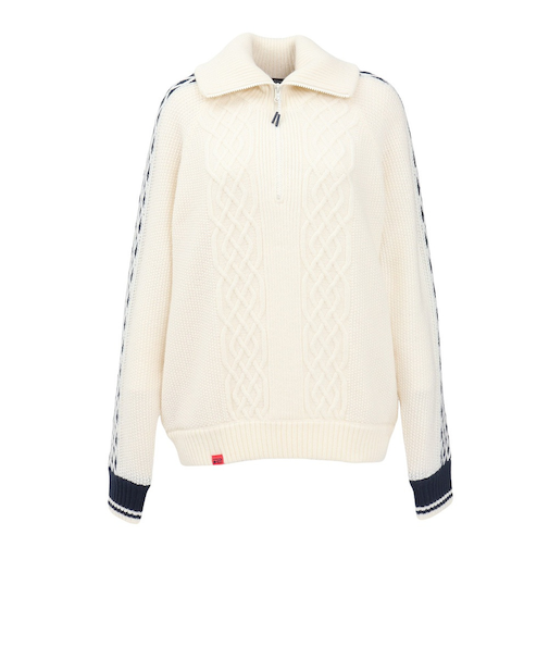 ROSASEN（ROSASEN）ゴルフウェア アウター 防風裏付きニットブルゾン 045-12112-005-24AW