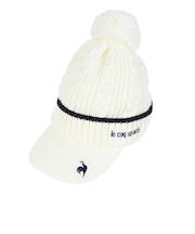ルコックスポルティフ（lecoqsportif）ゴルフ ニットキャップ LG4FCP40L WH00