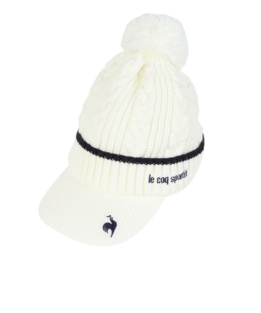 ルコックスポルティフ（lecoqsportif）ゴルフ ニットキャップ LG4FCP40L WH00