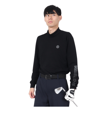 スキンズ（SKINS）ゴルフウェア 吸湿発熱 アクティブウェア ハイネックロングスリーブ 184-22911-019