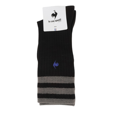 ルコックスポルティフ（lecoqsportif）ゴルフ 保温 ヒートナビ レギュラー丈 ソックス LG4FSO04M BK00