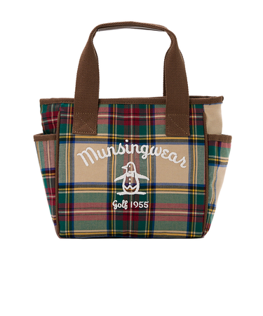 マンシング（MUNSING）ゴルフ 保冷裏地付き SEASON COLLECTION タータンチェックカートバッグ MG4FTT46U BG00