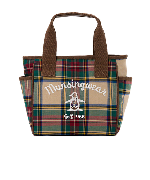 マンシング（MUNSING）ゴルフ 保冷裏地付き SEASON COLLECTION タータンチェックカートバッグ MG4FTT46U BG00