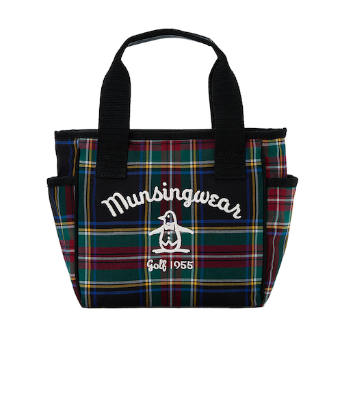 マンシングゴルフバック　チェック柄 Munsingwear 9型キャディバッグ'Kinloch Anderson' -デサント