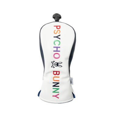 サイコバニー（Psycho Bunny）ヘッドカバー フェアウェイウッド PU PBMG4FH2-WHT