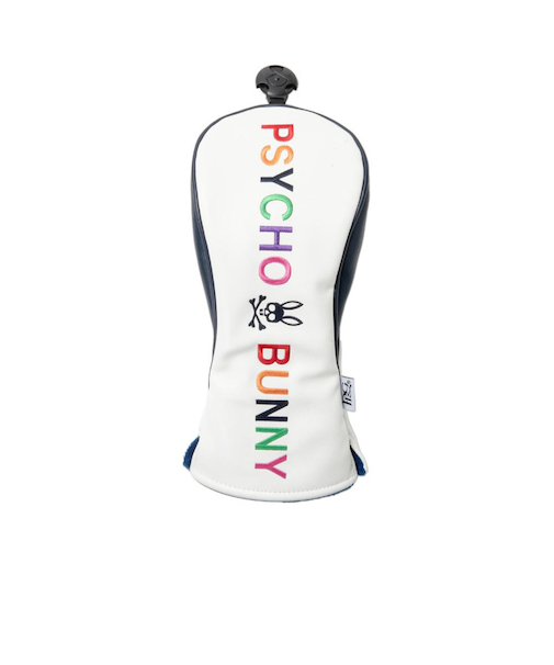 サイコバニー（Psycho Bunny）ヘッドカバー フェアウェイウッド PU PBMG4FH2-WHT