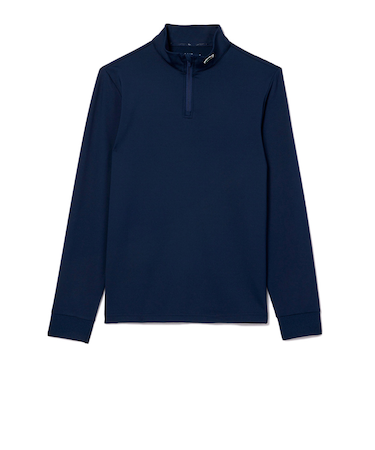 ラコステ（LACOSTE）ゴルフウェア ハイネックハーフジップウルトラドライジャージ SH7502-99423