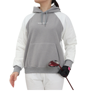 ROSASEN(ROSASEN)ゴルフウェア 変形カノコ裏起毛 タフタパーカー 045-52112-013-24AW