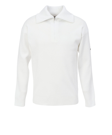 エピキュール（epicure）ゴルフウェア リョウアゼリブ ジップアップ 長袖セーター 151-12911-004