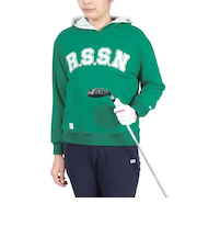 ROSASEN(ROSASEN)ゴルフウェア リバーシブル 長袖 ボアパーカー 048-32011-023