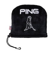 ピン（PING）ゴルフ アイアンカバー HC-C2301 BK/BR 37160