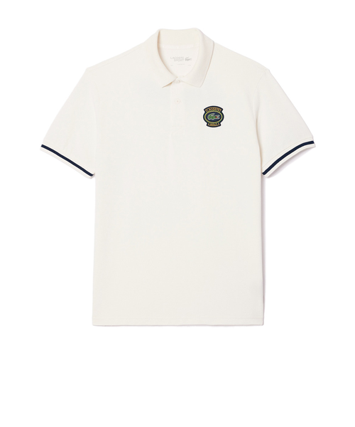 ラコステ（LACOSTE）ゴルフウェア オーバルワッペンポロ DH7436