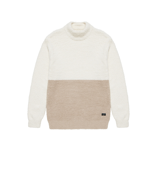 トラヴィスマシュー（Travis Mathew）ゴルフウェア 保温 パイルモックネックセーター 7AI056-1WHT