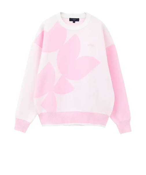 キャロウェイ（CALLAWAY）ゴルフウェア 長袖 クルーネックニット C24118201-1091