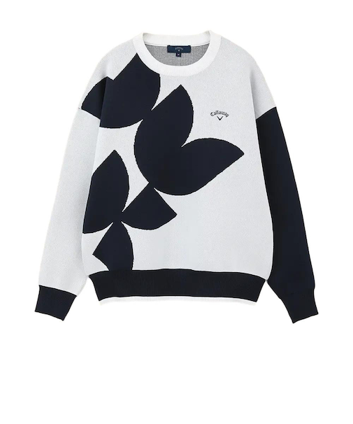 キャロウェイ（CALLAWAY）ゴルフウェア 長袖 クルーネックニット C24118201-1120