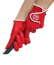 トミーアーマー(Tommy Armour)ゴルフ 両手用 カラーグローブ TAKSC24Y190001 RED