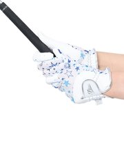 フィラ（FILA）ゴルフ 両手用 UVカットグローブ FWG106 WHT NVY