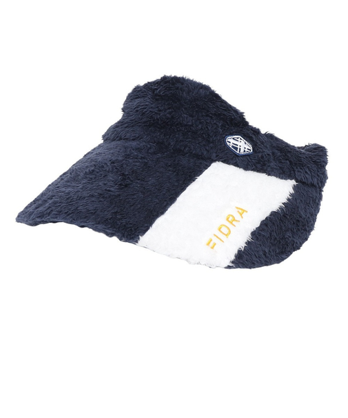 フィドラ（FIDRA）ゴルフ 吸汗速乾 ボア ワイドバイザー FD5QWD14 NVY