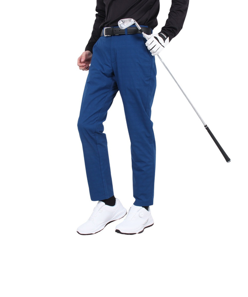 フィドラ（FIDRA）ゴルフウェア ストレッチ チェックロングパンツ FD5QTD23 NVY