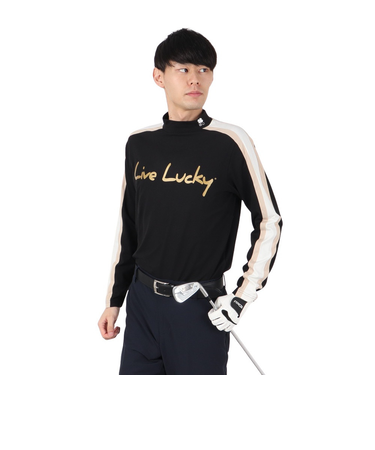 ゴルフウェア ハイネック 長袖シャツ BA5QTG01 BLK