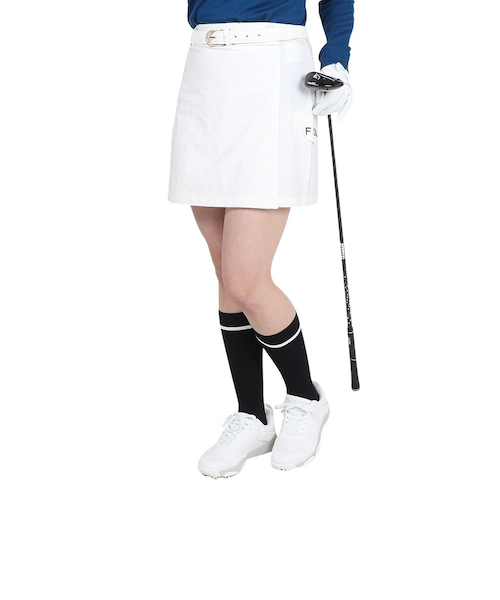 フィドラ（FIDRA）ゴルフウェア 撥水 チェックスカート インナーパンツ