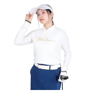 ゴルフウェア クルーニット 長袖セーター BA5QUJ09 WHT