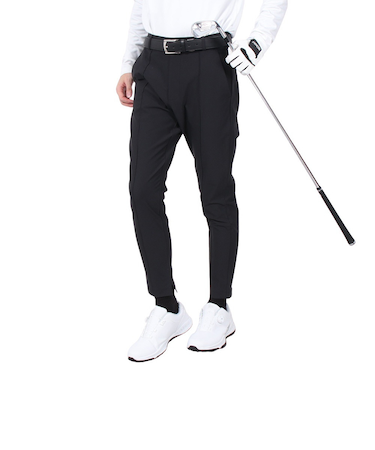 ゴルフウェア ストレッチチノ ノータックパンツ BA5QTD02 BLK