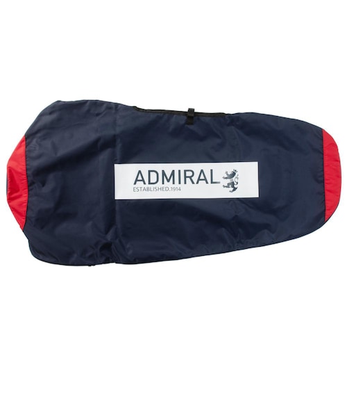 Admiral キャディバッグ シルバー/ブラック トラベルカバーセット