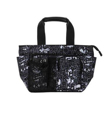 DISNEY（DISNEY）ゴルフ モノトーン ミッキー ラウンドバッグ XYMG5SB3-BLK