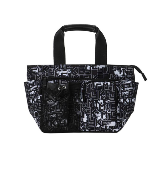 DISNEY（DISNEY）ゴルフ モノトーン ミッキー ラウンドバッグ XYMG5SB3-BLK