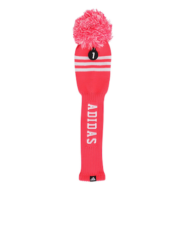 アディダス（adidas）ゴルフ 3ストライプ ドライバー用 ヘッドカバー JTY34-JG3919RED