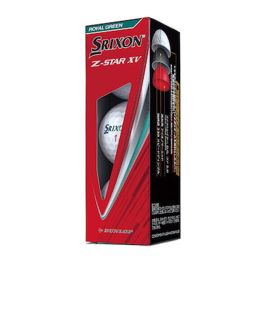 ゴルフボール ゼットスター Z-STAR XV9 SRX GRN スリーブ(3個入り)