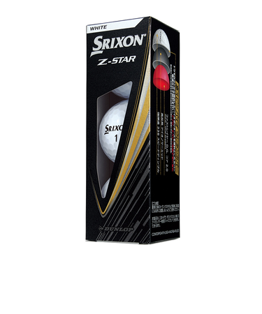 ゴルフボール ゼットスター Z-STAR9 SRX WHT スリーブ(3個入り)