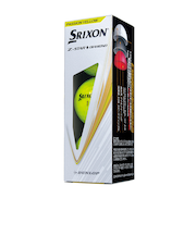 ゴルフボール ゼットスター Z-STAR ダイヤモンド SRX YEL スリーブ(3個入り)