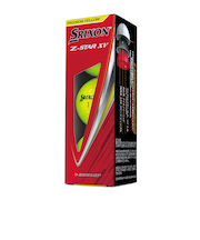 ゴルフボール ゼットスター Z-STAR XV9 SRX YEL スリーブ(3個入り)