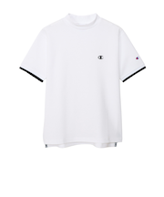 チャンピオン（CHAMPION）ゴルフウェア 吸汗速乾 半袖モックネックシャツ C3-BG306 010