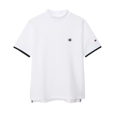 チャンピオン（CHAMPION）ゴルフウェア 吸汗速乾 半袖モックネックシャツ C3-BG306 010