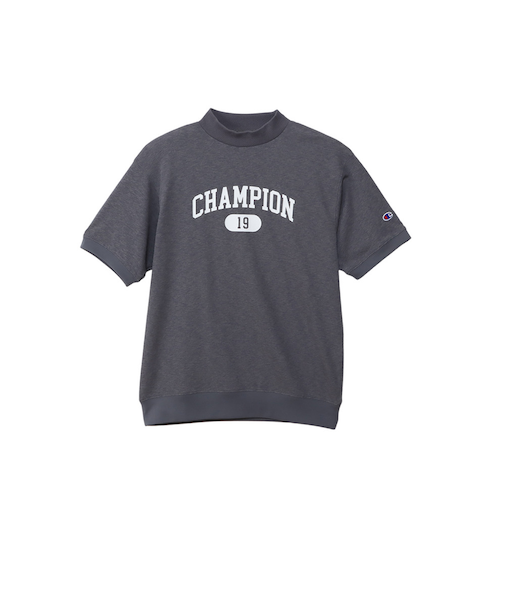 チャンピオン（CHAMPION）ゴルフウェア 速乾 半袖 モックネックシャツ C3-BG304 080